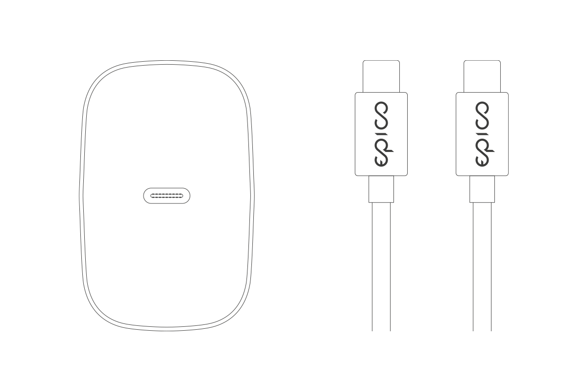 20W PD Charger Bundle USB-C